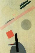 Kasimir Malevich suprematist painting Spain oil painting artist